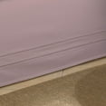 thumbnail image 4 of Levinsohn Textile Linenweave Hemstitch 15 Inch Bed Skirt Full - Blush, 4 of 5