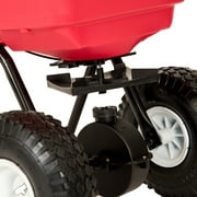 EarthWay 2050P 80lb Red Broadcast Fertilizer Lawn Spreader