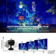 thumbnail image 3 of Halloween Projection Lamp  16 Double Barrel Water Pattern Card Projector  with Remote Control  Waterproof Outdoor / Indoor Projection Lamp for Halloween  Christmas and Birthday Party, 3 of 6