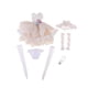 thumbnail image 1 of 8pcs Conjunto de de Muñeca de Moda 1/4 BJD Girl Doll Party Wear Trajes Accesorios, 1 of 9
