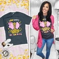 thumbnail image 2 of Tees2urdoor 100 Days and Counting T-Shirt, Adult Large, Black Heather, 2 of 4