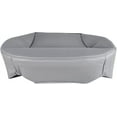 thumbnail image 4 of Genrics 1 Pcs Driver Bottom Seat Cover Gray Replacement for E150 E250 E350 2002-2008 Econoline Van, 4 of 6