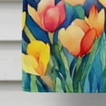 thumbnail image 5 of Freesias in Watercolor House Flag 28 in x 40 in, 5 of 7