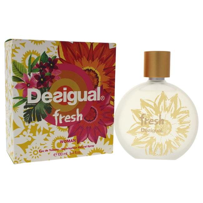 Desigual Fresh Eau de Toilette, Perfume for Women, 3.4 Oz