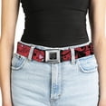 thumbnail image 5 of Buckle-Down Belt, Seatbelt Buckle Belt, Mom Dad Red, 34 to 52 Inches, 5 of 9