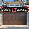 thumbnail image 5 of Happy 13th Birthday Balloon Celebration Banner for Birthday Party Backdrop Decorations Photography Props Supplies, 5 of 7