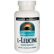 Source Naturals L-Leucine 3.53 oz Pwdr