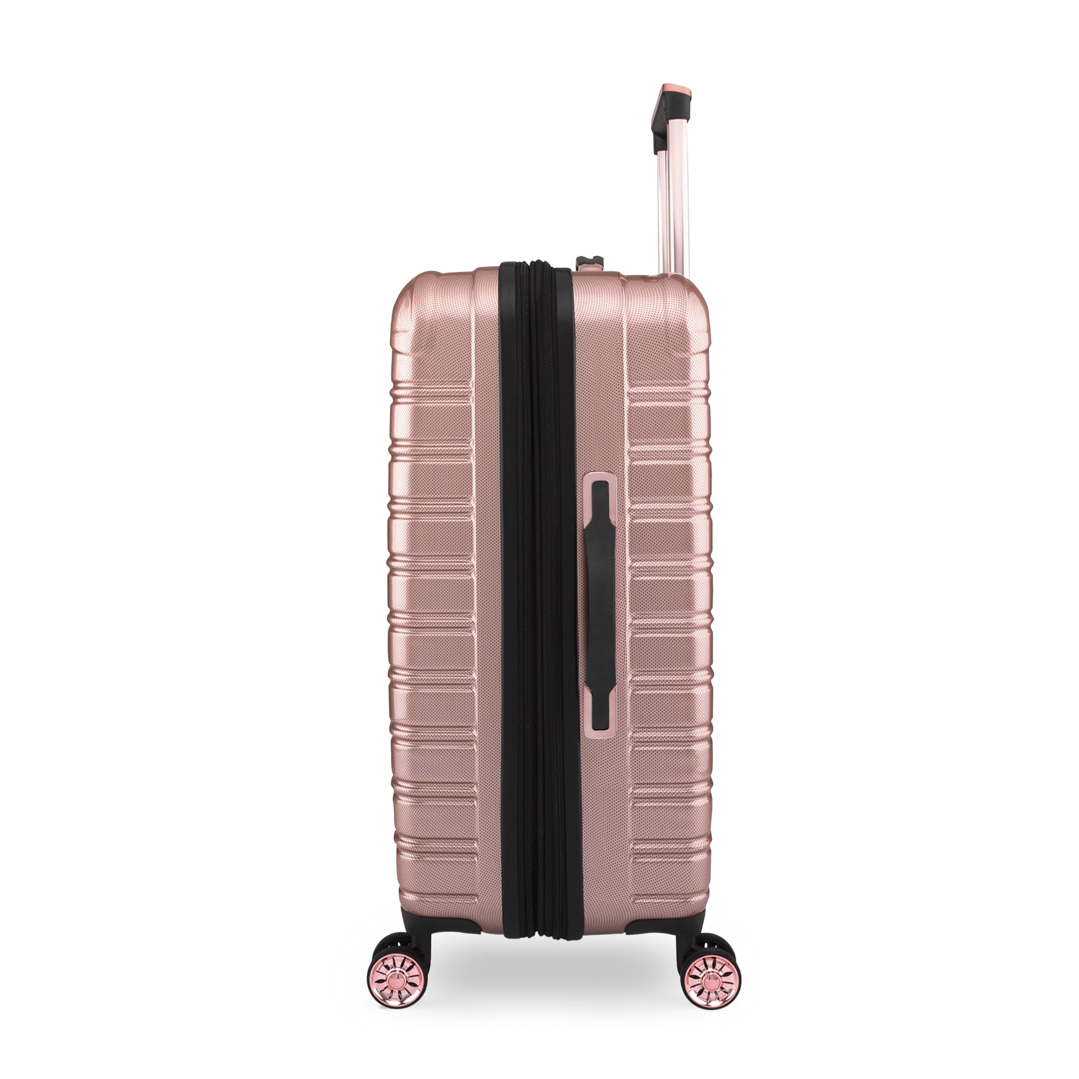 rose gold carry on suitcase