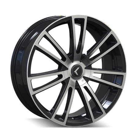 Kraze Spectra-183 22X8.5 5X108/5X114.3 38Et 72.62Cb Black/Machined
