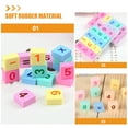 thumbnail image 3 of 6 Boxes of Math Erasers Number Erasers Kids Erasers Adorable Erasers Small Erasers for Pupil, 3 of 5