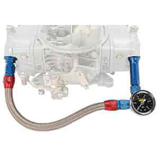 JEGS 100821K Dual Feed Fuel Line Kit Fits Holley Dual Feed Carburetors