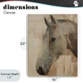 thumbnail image 4 of Stupell Industries Contemporary Pure Horsepower Portrait Canvas Art, 16 x 20, by Svetlana Aleynikova, 4 of 8