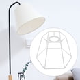 thumbnail image 3 of Shisuyan Lamp Shade Light Bulb Frame Desk Lamp Lampshade Frame Metal Wire Lamp Guard, 3 of 8