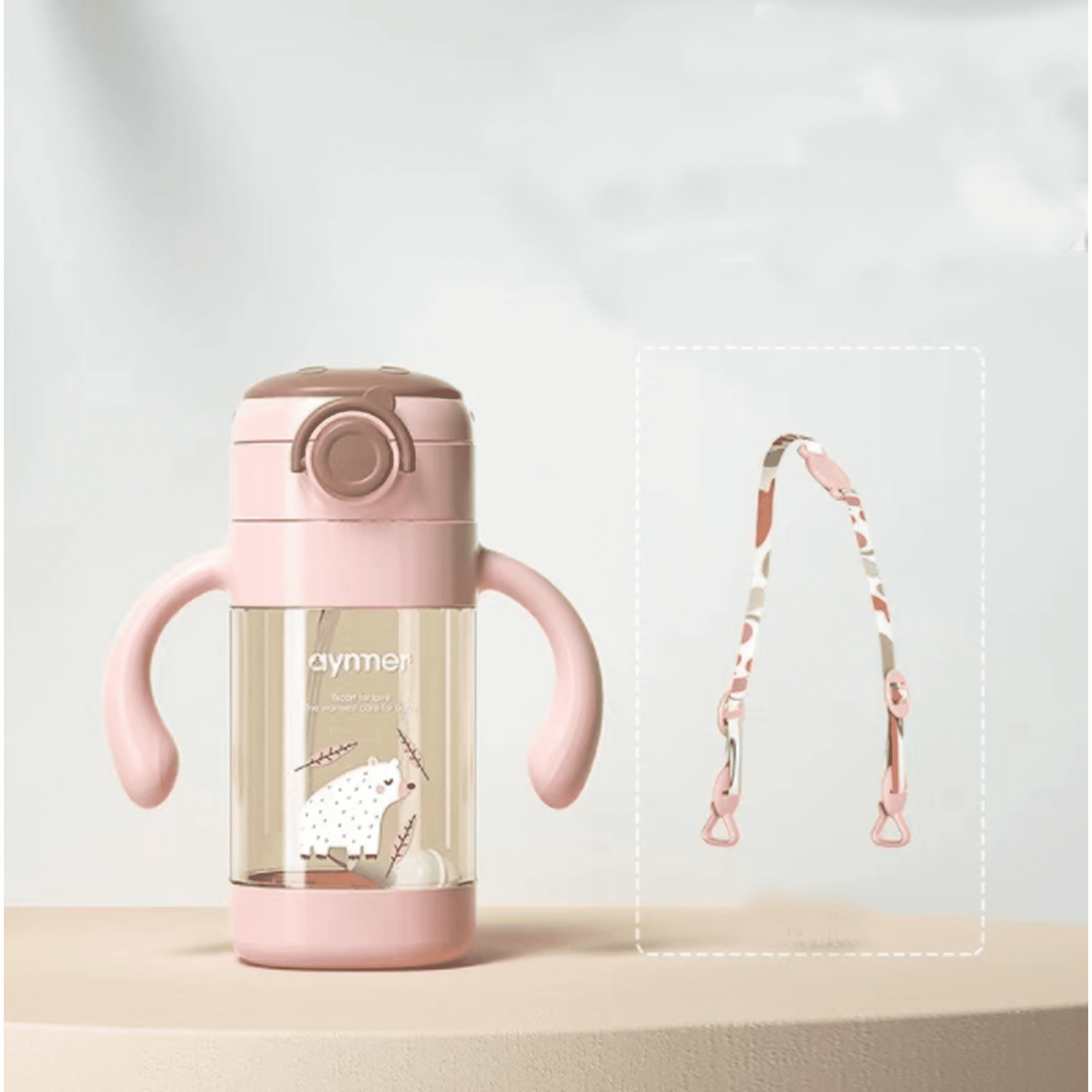Bebe Paille A Boire Ppsu Tasse D Eau Bebe Portable Apprentissage Tasse A Boire A Double Usage Tete Rebondissante Fournitures Maternelles Et Infantiles Walmart Canada