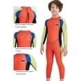 thumbnail image 5 of Kids Boys Girls 2.5mm Neoprene Wetsuit Thermal One Piece Swimsuit UV Protection Rash Guard, 5 of 14