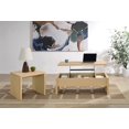thumbnail image 2 of Coaster Canoga 2-piece Engineered Wood Lift Top Coffee Table Set in Light Oak, 2 of 17