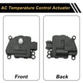 thumbnail image 6 of Unique Bargains HVAC Heater Blend Door Actuator Replacement for Buick Terraza 2005-2007 AC Heater Actuator No.10364929 Air Door Actuator Plastic Metal Black, 6 of 6
