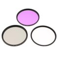thumbnail image 4 of Kit de filtros UV CPL Polarizador FLD + Estuche para lentes de cámaras DSLR - 72mm Sunnimix Filtros de lente de cámara 55 mm, 4 of 8