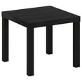 thumbnail image 5 of SONGMY Classic Homey Square Parsons Side End Table, 1-Pack, Black, 5 of 6