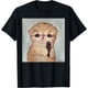 thumbnail image 1 of Angry Kitty with Gun Funny Cat Meme Kawaii Kitty Joke Camiseta, 1 of 2