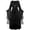 Dark Gray, variant on Women's Halloween Vintage Dress, Square Neck Lace Trim Bell Sleeve Irregular Hem Gothic Dress Orange XXL