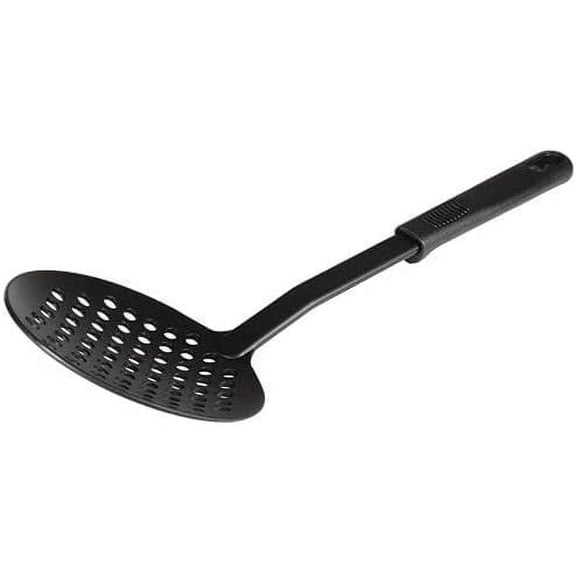 TrueCraftware – 12-1/2” Skimmer, High-Heat Nylon & Polypropylene Handle, Heat Resistant up to 410°F, Black Color