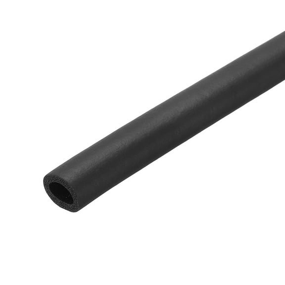 1/4" ID Pipe Insulation Foam Tube, EPDM Pipe Cover 2/5" OD Wrap Roll Bar Tubing 4.9FT Long - Insulation Freeze Heat Preservation for Guitar Stand/AC Units/Exercise Machine