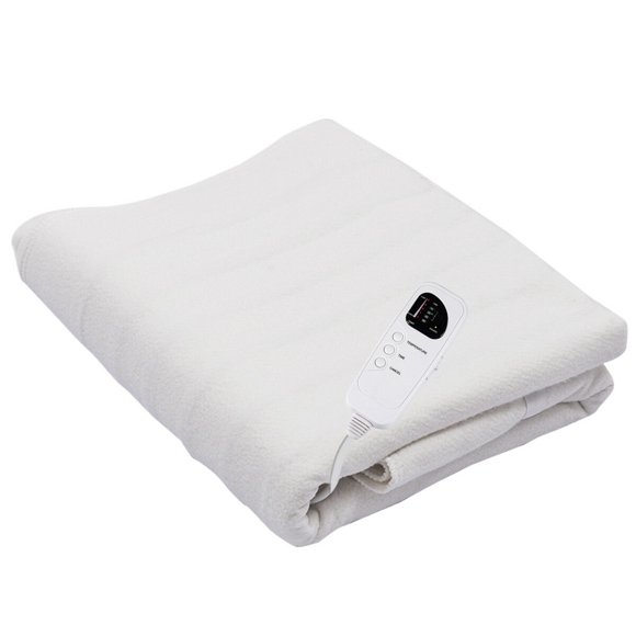 Costway Digital Massage Table Warming Pad Heat Settings Auto Overheat Protection