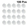 thumbnail image 2 of 1 Pack 100pcs Simulation Acrylic Petal Plastic Flower Accessory Material Hand Made Jewelry DIY Accessories for Friends (White), 2 of 6
