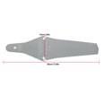 thumbnail image 4 of relayinert 1 Pack Bicycle Rear Mudguard Bike Saddle Ass Saver Mud Guard Road Grey 1Set, 4 of 6