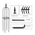 thumbnail image 2 of Planting Support Frame Stainless Steel Climbing Gardening Supplies U-shaped U Shape Durable Household Plants Stand Rack, 2 of 17