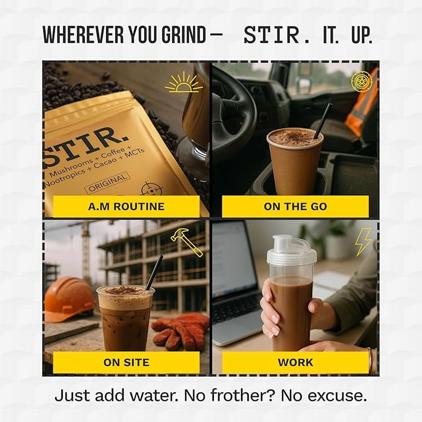 STIR. Mushroom Coffee