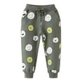 thumbnail image 2 of HAOTAGS Sweatpants for Boys and Girls Active Jogger Pants Graphic Print Casual Pull-On Pants with Pocket Drawstring for Toddler Army Green Size 7 Years, 2 of 9