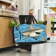 thumbnail image 6 of Shark Large Capacity Reusable Foldable Cube Organizer with Oxford Cloth Material - Ideal Shopping Basket, Shopping Bags, and Storage Box Solution, 6 of 7