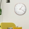 thumbnail image 2 of Home Wall Clock,Modern Marble Pattern Wall Wall Watch Decor Modern Wall Clock Precision Engineered, 2 of 8