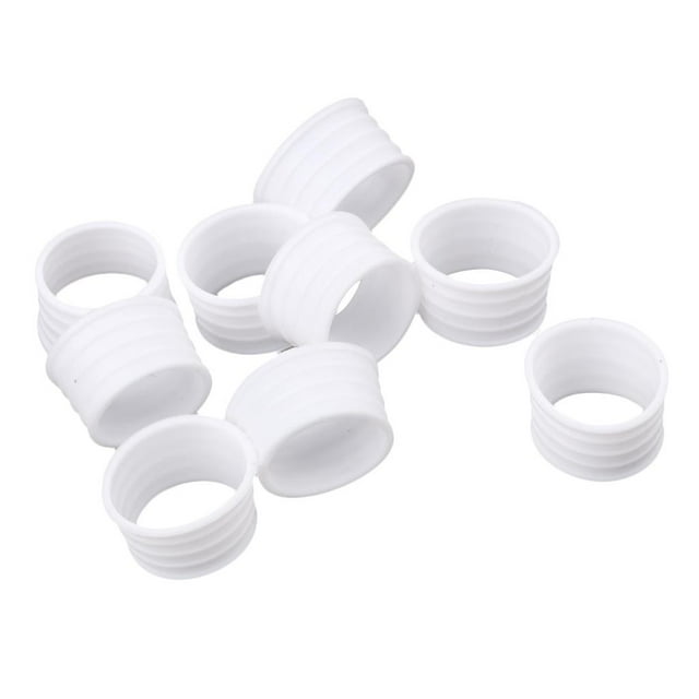 10x Élastique Tennis Badminton Squash Raquette Athlète - Blanc