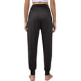 thumbnail image 3 of Timegard Womens Joggers High Waist Comfy Solid Color Pants Casual Loose Workout Trousers with Pockets, 3 of 6
