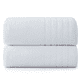 thumbnail image 1 of Casa Platino Paquete de 2 Toallas de Baño - Toallas de Baño de Algodón Suave, de Secado Rápido y de Gran Tamaño, Perfectas para Comodidad Tipo Spa - Blanco, 1 of 7