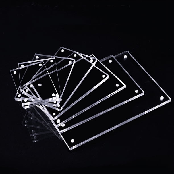 Etiqueta de precio magnética fuerte de acrílico para baño, pegatina de pared con panel transparente, etiqueta de precio magnética, etiqueta de precio de producto