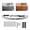 Electroplated color, variant on LED Running Turn Signal Light Windshield Trim for 2014+ Electra Glide Black