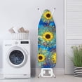 thumbnail image 3 of HELLHERO Easy Installation 15x54 Ironing Board Cover and Pad - Elastic Edge, Applicable Standard Size Iron Board Cover, Stain Resistant, Setup for Effortless Ironing Experience, Sunflower, 3 of 4