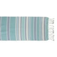 thumbnail image 2 of DII Muli-Color Blue Tidal Stripe Fouta Table Runner 14x108, 2 of 3