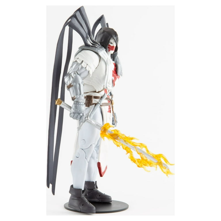 DC Comics, DC Multiverse Azrael White Templar Figure, 7-Inch Gold
