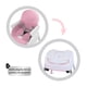 thumbnail image 5 of SILLA DE BEBÉ PARA COMER 3 EN 1 COLOR ROSA COKIBÚ SBEBE-1RS, 5 of 6