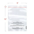 thumbnail image 5 of The Elixir 1.5 Mil Seal Seal Clear Flat Bags with Suffocation Warning, 6 x 9 to 14 x 20 inch 100 Bags Resealable Clear & Extra Super Strong Seal for Clothes (9 x 12 inch), 5 of 5