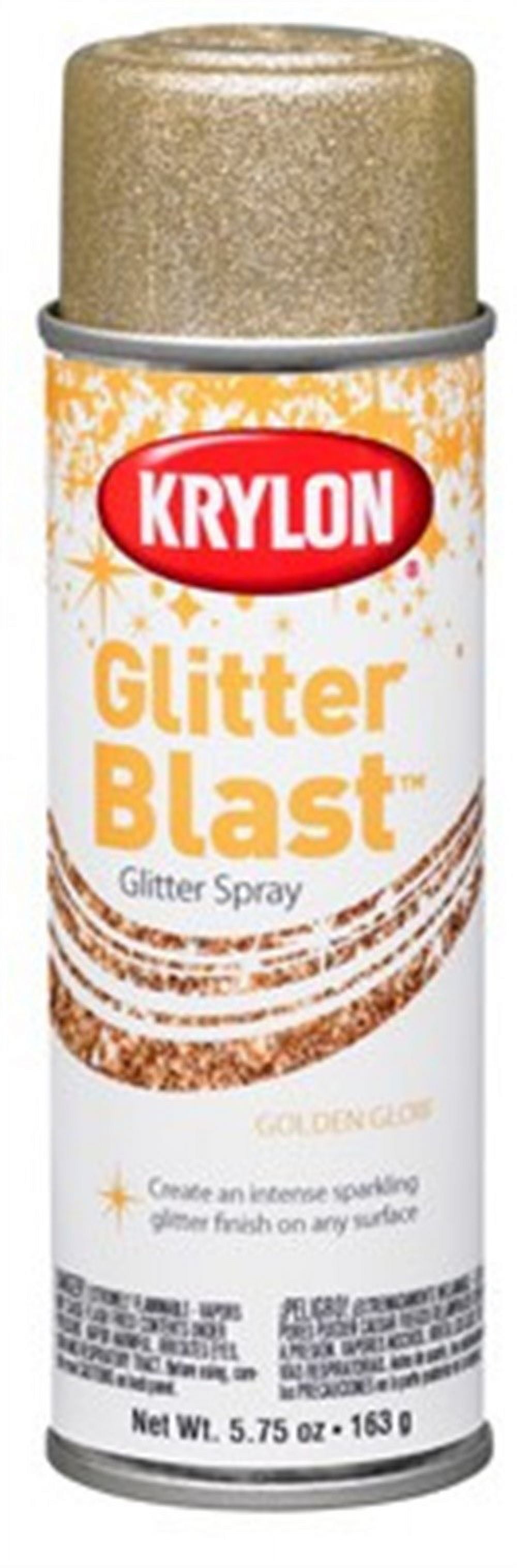Krylon K03815A00 Craft Spray Paint, Glitter, Fierce Fuchs