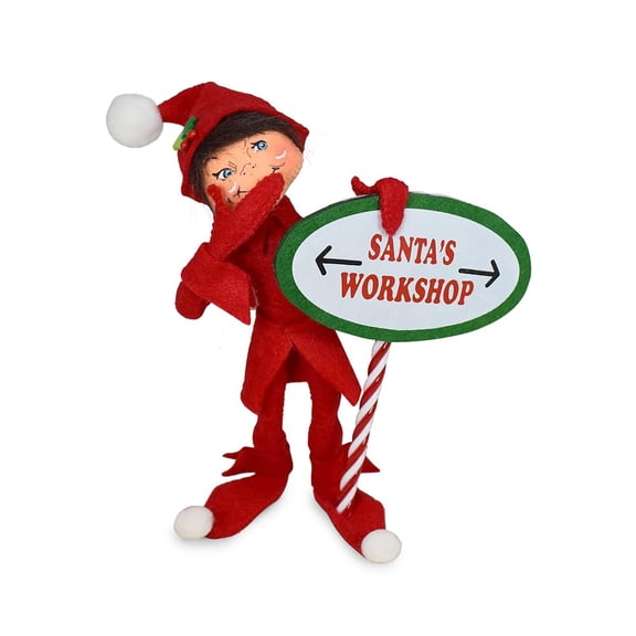 Naughty Elf from Santa's Workshop by Annalee Dolls