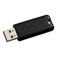 thumbnail image 1 of Verbatim PinStripe USB Drive - Clé USB - 128 Go - USB 3.2 Gen 1 - Noir, 1 of 9