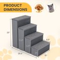 thumbnail image 3 of Gymax 49'' Flower Pink Cat Tree w/Flower-shaped Soft Perch Sisal Scratching Posts, 3 of 10