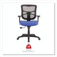 thumbnail image 6 of Alera Elusion Series Mesh Mid-Back Swivel Tilt Chair, 17.9" to 21.8" Seat Height, Navy Seat, 6 of 13